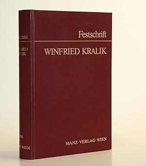 Bild des Verkufers fr Festschrift fr Winfried Kralik zum 65. Geburtstag. Verfahrensrecht. Privatrecht. zum Verkauf von Antiquariat Gallus / Dr. P. Adelsberger