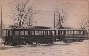Bild des Verkufers fr trolley postcard: I.R.C. no. 3021 and trailor no. 1012 zum Verkauf von Mobyville