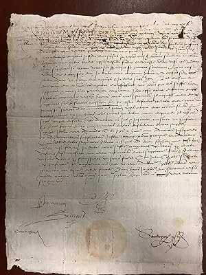 Decreto del Re di Francia Francesco I, Torino 1547