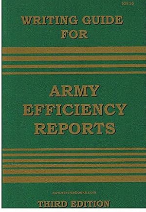 Seller image for Writing Guide for Army Efficiency Reports for sale by ZBK Books