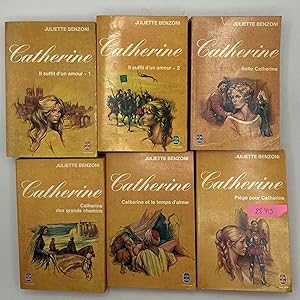 Image du vendeur pour Catherine en 6 volumes Juliette Benzoni poche mis en vente par Lioudalivre