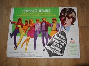 Original UK Quad Movie Poster: Herman's Hermits