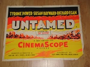 Original UK Quad Movie Poster: Untamed