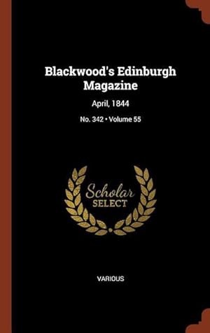 Bild des Verkufers fr BLACKWOODS EDINBURGH MAGAZINE zum Verkauf von moluna