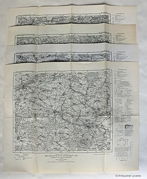 Karte des Deutschen Reiches (1 cm - Karte) - Provinz Schlesien - Nr. 399 (Trebnitz i. Schl.), Nr....