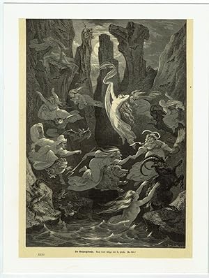 Die Walpurgisnacht. Nach einer Skizze von C. Huth.