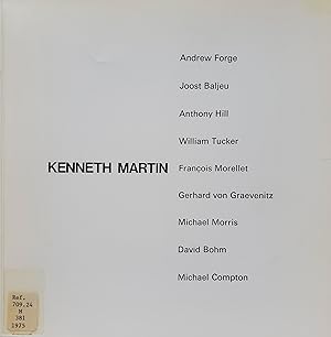 Imagen del vendedor de Kenneth Martin a la venta por L. Lam Books