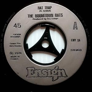 Bild des Verkufers fr Rat Trap / So Strange [7" 45 rpm Single] zum Verkauf von Kayleighbug Books, IOBA