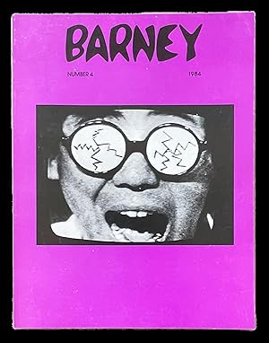 Imagen del vendedor de Barney, no. 4. Spring 1984 a la venta por Granary Books