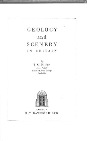 Bild des Verkufers fr Geology and Scenery in Britain. zum Verkauf von WeBuyBooks