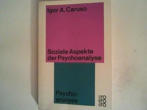 Seller image for Soziale Aspekte der Psychoanalyse for sale by ANTIQUARIAT FRDEBUCH Inh.Michael Simon