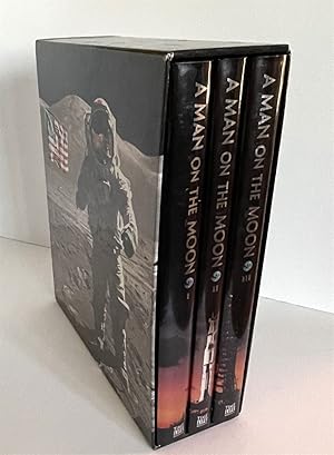 A Man on the Moon, 3 Volumes One Giant Leap; the Odyssey Continues; Lunar Explorers