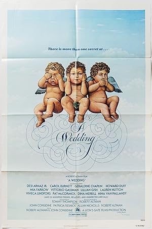 Imagen del vendedor de [Movie Poster]: A Wedding a la venta por Between the Covers-Rare Books, Inc. ABAA
