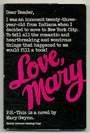 Bild des Verkufers fr Love, Mary zum Verkauf von Between the Covers-Rare Books, Inc. ABAA
