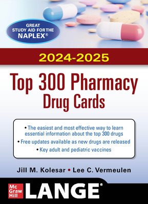 Seller image for Mcgraw Hill's 2024/2025 Top 300 Pharmacy Drug Cards for sale by GreatBookPrices