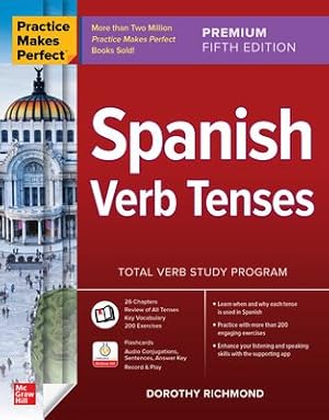 Imagen del vendedor de Practice Makes Perfect Spanish Verb Tenses a la venta por GreatBookPrices