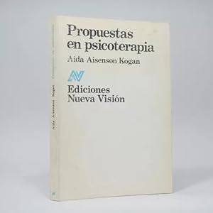 Imagen del vendedor de Propuestas En Psicoterapia Ada Aisenson Kogan Ce1 a la venta por Libros librones libritos y librazos