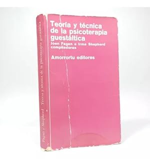 Seller image for Teora Y Tcnica De La Psicoterapia Guestltica Shepherd Ce6 for sale by Libros librones libritos y librazos