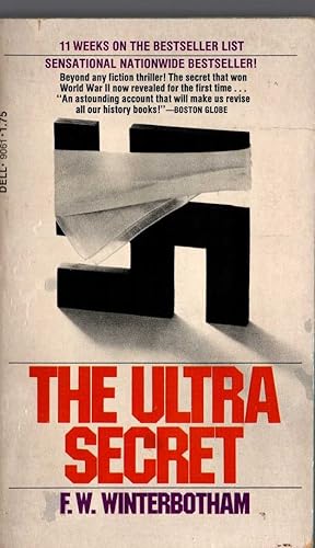 Seller image for THE ULTRA SECRET for sale by Mr.G.D.Price