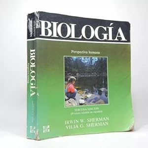 Imagen del vendedor de Biologa Perspectiva Humana Irwin Y Vilia Sherman 1989 Ba4 a la venta por Libros librones libritos y librazos