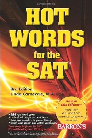 Image du vendeur pour Hot Words for the Sat (Barron's Hot Words for the SAT I) mis en vente par WeBuyBooks