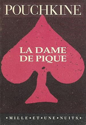 Bild des Verkufers fr Dame de pique (La) zum Verkauf von Bouquinerie "Rue du Bac"