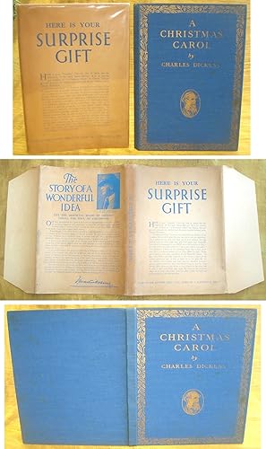 A CHRISTMAS CAROL - HERE IS YOUR SURPRISE GIFT ! with ORIGINAL DUSTJACKET