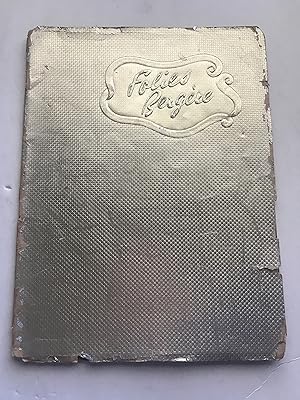 Vintage Folies Bergère program -C'est de la folie !