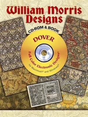 Seller image for William Morris Designs CD-ROM and Book (Dover Electronic Clip Art) for sale by ZBK Books
