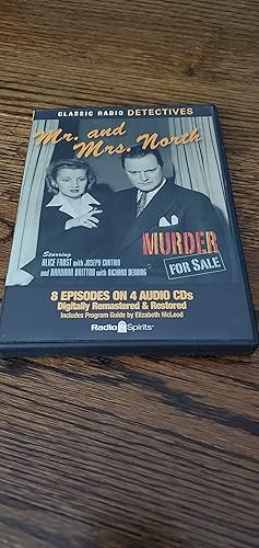 Imagen del vendedor de Mr. and Mrs. North Murder For Sale Radio Spirits CD a la venta por Joes Books