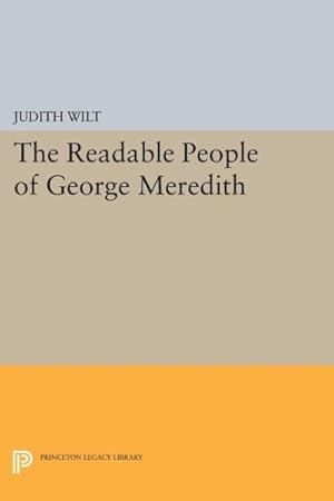 Imagen del vendedor de Readable People of George Meredith a la venta por GreatBookPrices
