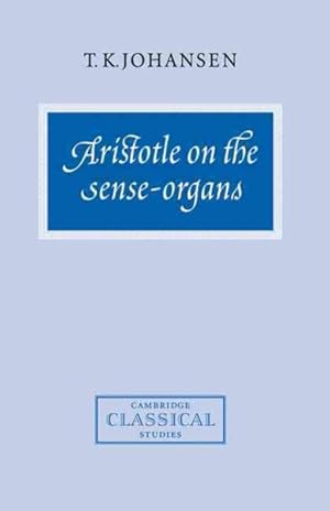 Immagine del venditore per Aristotle on the Sense-Organs venduto da GreatBookPrices