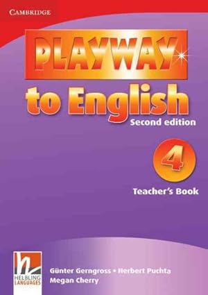 Imagen del vendedor de Playway to English : Level 4 Teachers Book a la venta por GreatBookPricesUK