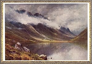 LOCH TRIOCHATAN, ENTRANCE TO GLENCOE, ARGYLLSHIRE,Vintage Watercolor Print