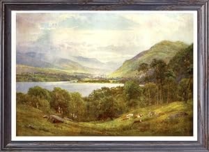 Head of Loch Tay in Perthshire,Vintage Watercolor Print