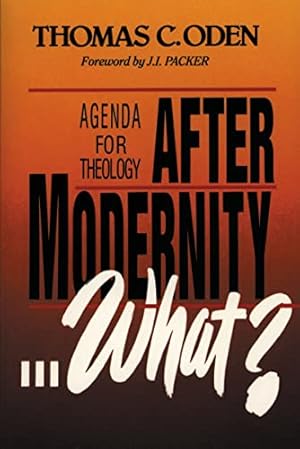 Imagen del vendedor de After Modernity.What? a la venta por ZBK Books