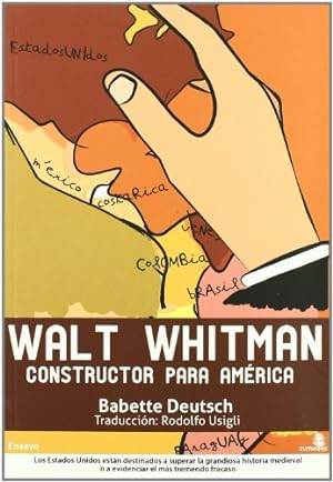 Imagen del vendedor de WALT WHITMAN: CONSTRUCTOR PARA AMERICA a la venta por Librera Pramo