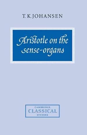 Immagine del venditore per Aristotle on the Sense-Organs venduto da GreatBookPricesUK