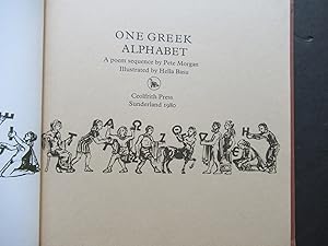 Immagine del venditore per ONE GREEK ALPHABET, A Poem Sequence venduto da First Folio    A.B.A.A.