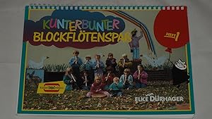 Image du vendeur pour Kunterbunter Blockfltenspa, Heft 1. mis en vente par Versandantiquariat Ingo Lutter