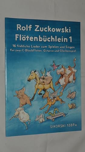 Seller image for Fltenbchlein, Bd.2: 16 frhliche Lieder zum Spielen und Singen fr zwei C-Blockflten, Gitarre und Glockenspiel. 1287a. for sale by Versandantiquariat Ingo Lutter
