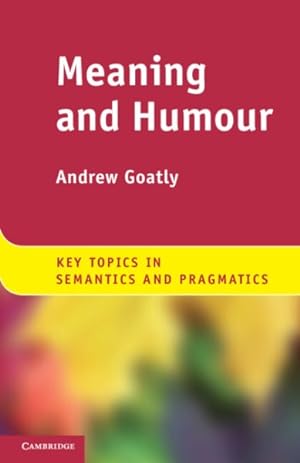 Seller image for Meaning and Humour for sale by GreatBookPricesUK