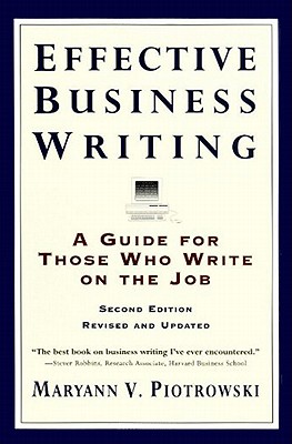 Seller image for Effective Business Writing: Strategies, Suggestions and Examples (Paperback or Softback) for sale by BargainBookStores