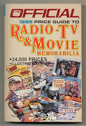 Bild des Verkufers fr The Official Price Guide to Radio TV & Movie Memorabilia zum Verkauf von Between the Covers-Rare Books, Inc. ABAA