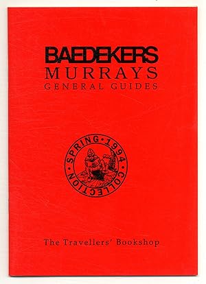 Bild des Verkufers fr [Bookseller Catalog]: A Selection of Baedekers, Murrays & General Guides - Spring 1994 Collection zum Verkauf von Between the Covers-Rare Books, Inc. ABAA