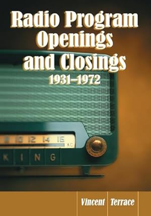 Seller image for Radio Program Openings and Closings, 1931-1972 for sale by AHA-BUCH GmbH