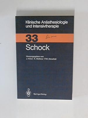 Imagen del vendedor de Schock: Klinische Ansthesiologie und Intensivtherapie, Band 33 a la venta por ANTIQUARIAT FRDEBUCH Inh.Michael Simon