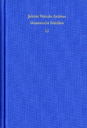 Seller image for Andreae, Johann Valentin: Gesammelte Schriften. Band 1, Teil 1. Autobiographie. Bcher 1 bis 5 for sale by AHA-BUCH