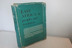 Imagen del vendedor de East Africa : its people & resources, boxed. Book + maps, 1969. a la venta por Devils in the Detail Ltd
