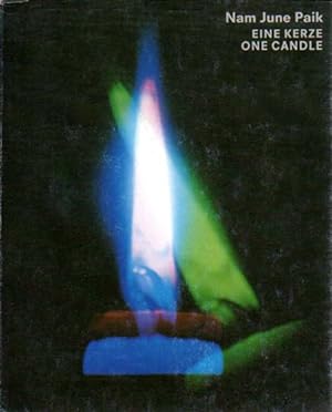 Bild des Verkufers fr Eine Kerze / One Candle. Portikus, Frankfurt am Main, 21.1. - 12.3.1989. zum Verkauf von Antiquariat Querido - Frank Hermann